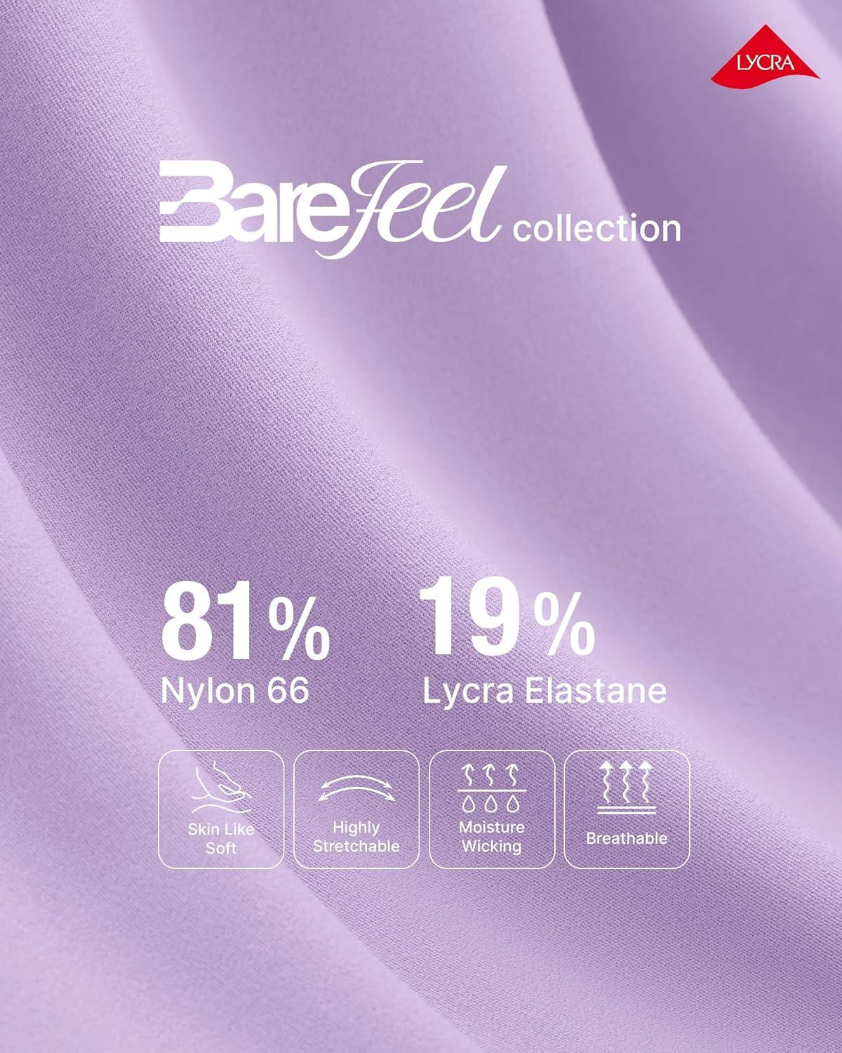 imageG4Free BareFeel 15quot Tennis Skirts for Women High Waisted A Line Casual Athletic Golf Skorts Inner Shorts with 2 PocketsLight Purple