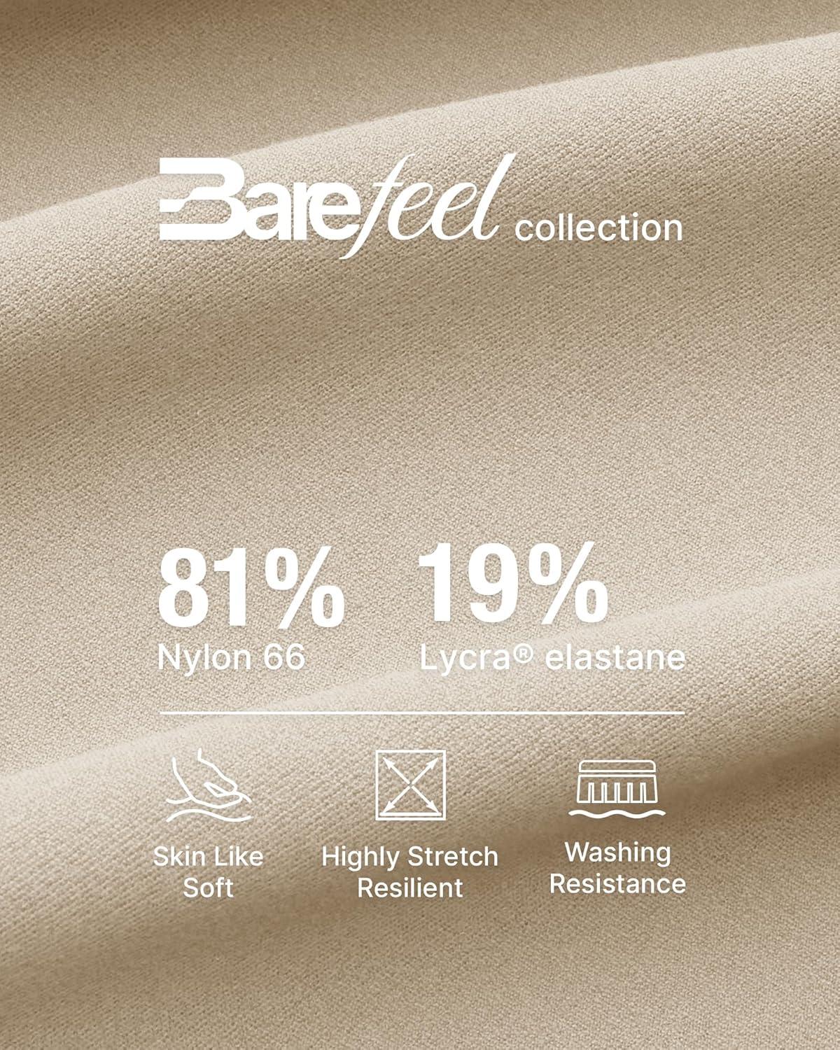 imageG4Free BareFeel Maternity Athletic Shorts with Pockets Over The Belly Workout Pants Comfy Summer Pregnancy ClothesLight Khaki