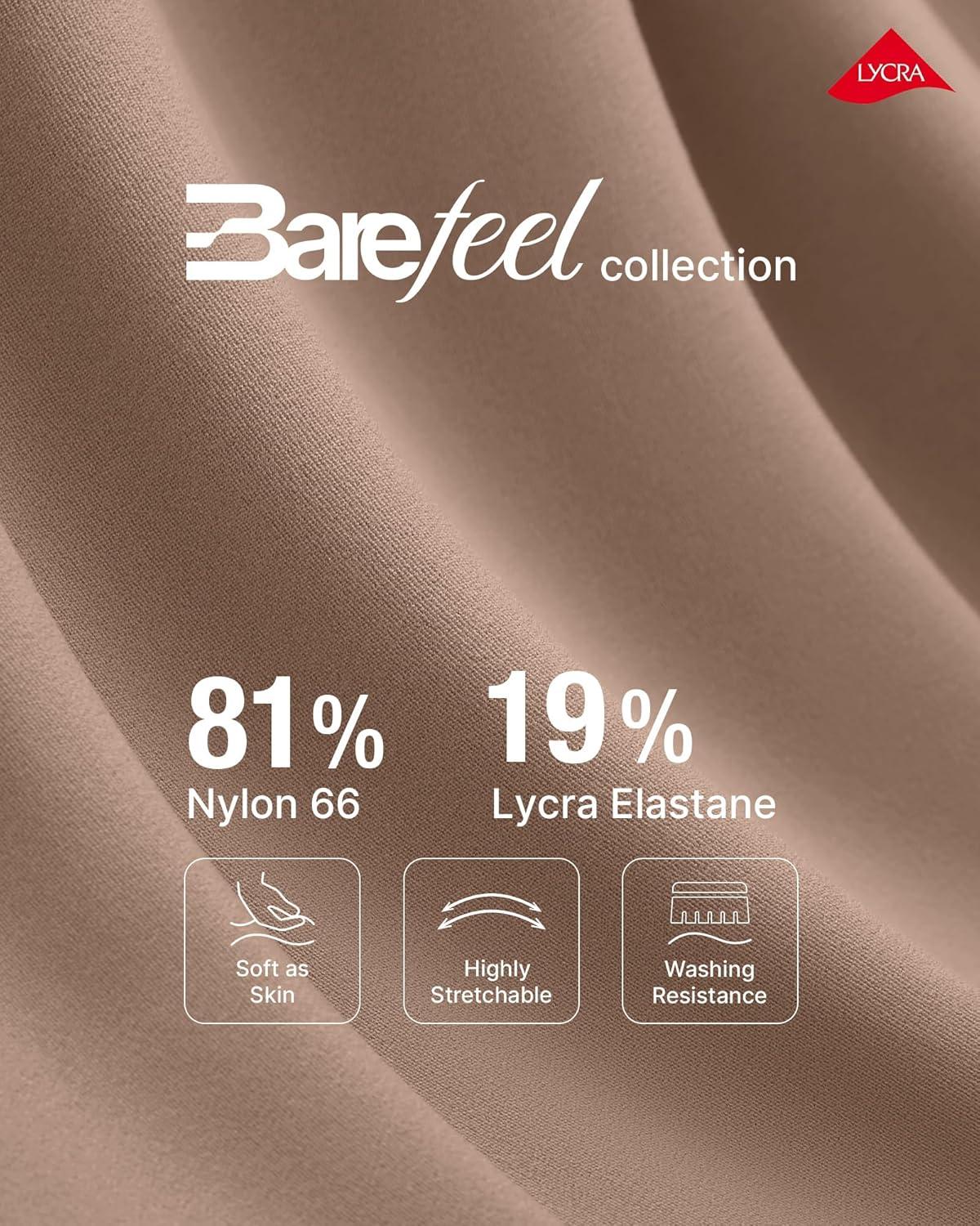 imageG4Free BareFeel Maternity Dress Yoga Pants Over The Belly Stretchy Work Slack Pregnancy Wide Leg Lounge TrousersToffee
