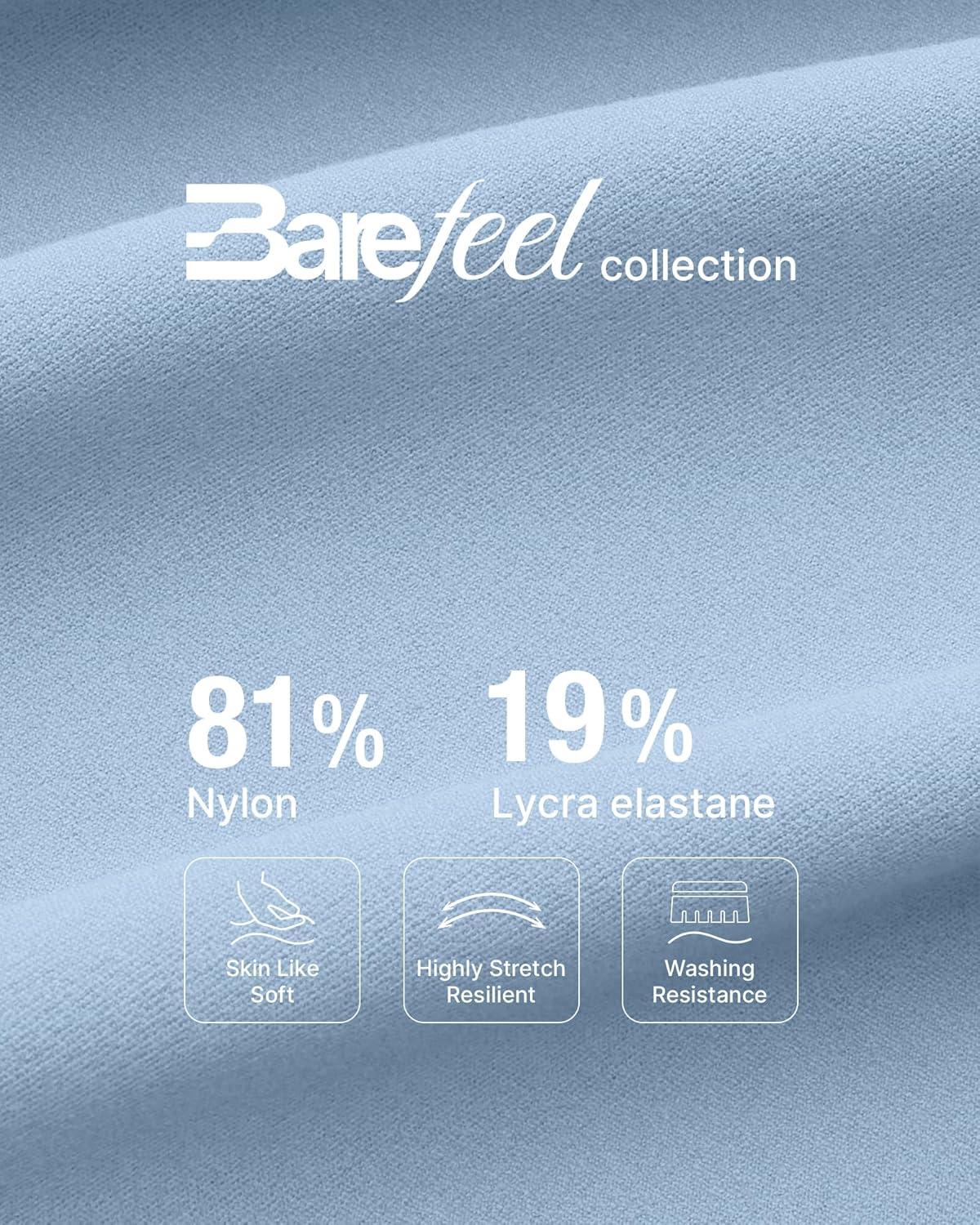 imageG4Free BareFeel Maternity Racerback Tank Tops with Built in Bra Ruched Sleeveless Square Neck Pregnancy Yoga Workout ShirtsLight Denim