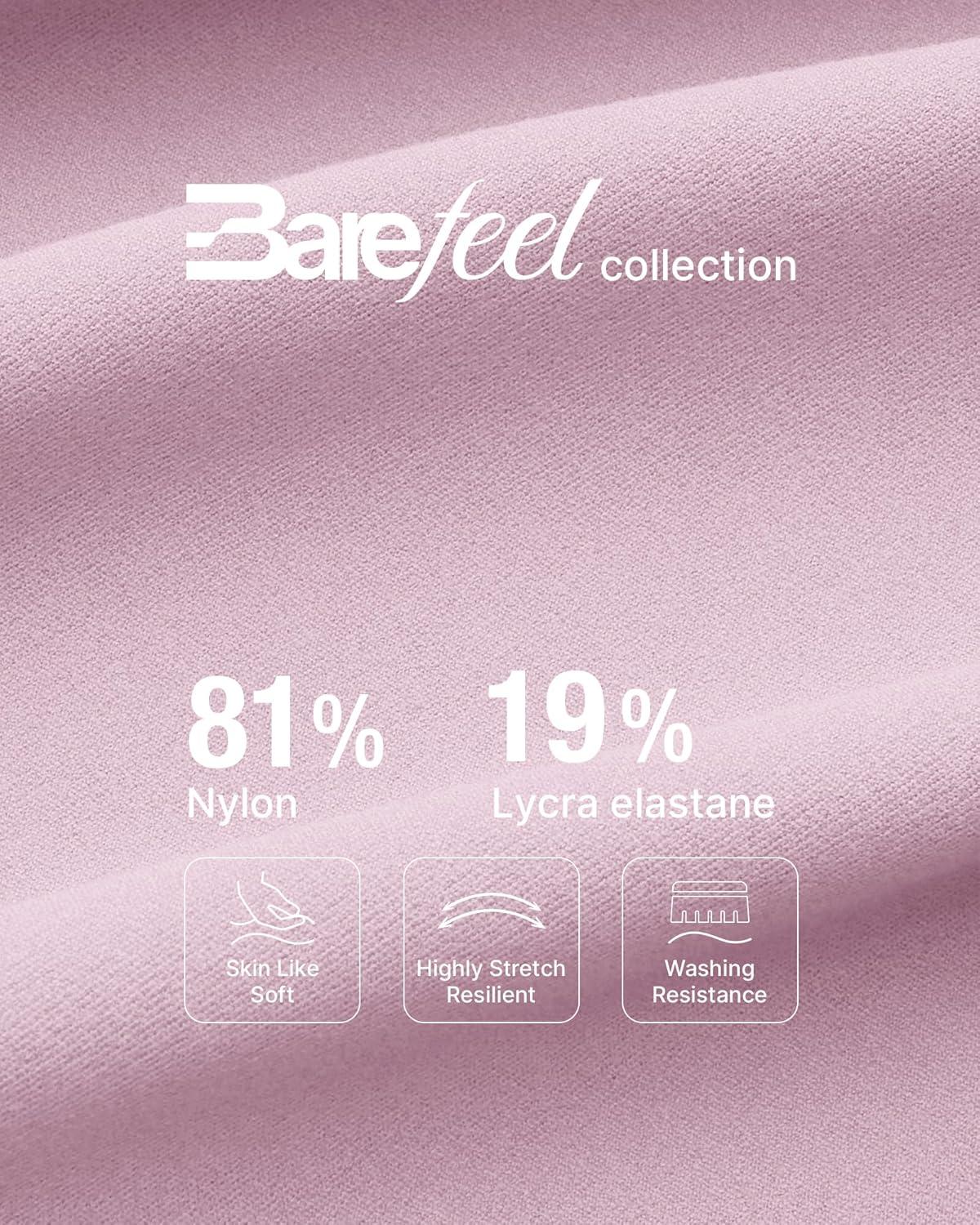 imageG4Free BareFeel Maternity Racerback Tank Tops with Built in Bra Ruched Sleeveless Square Neck Pregnancy Yoga Workout ShirtsPink