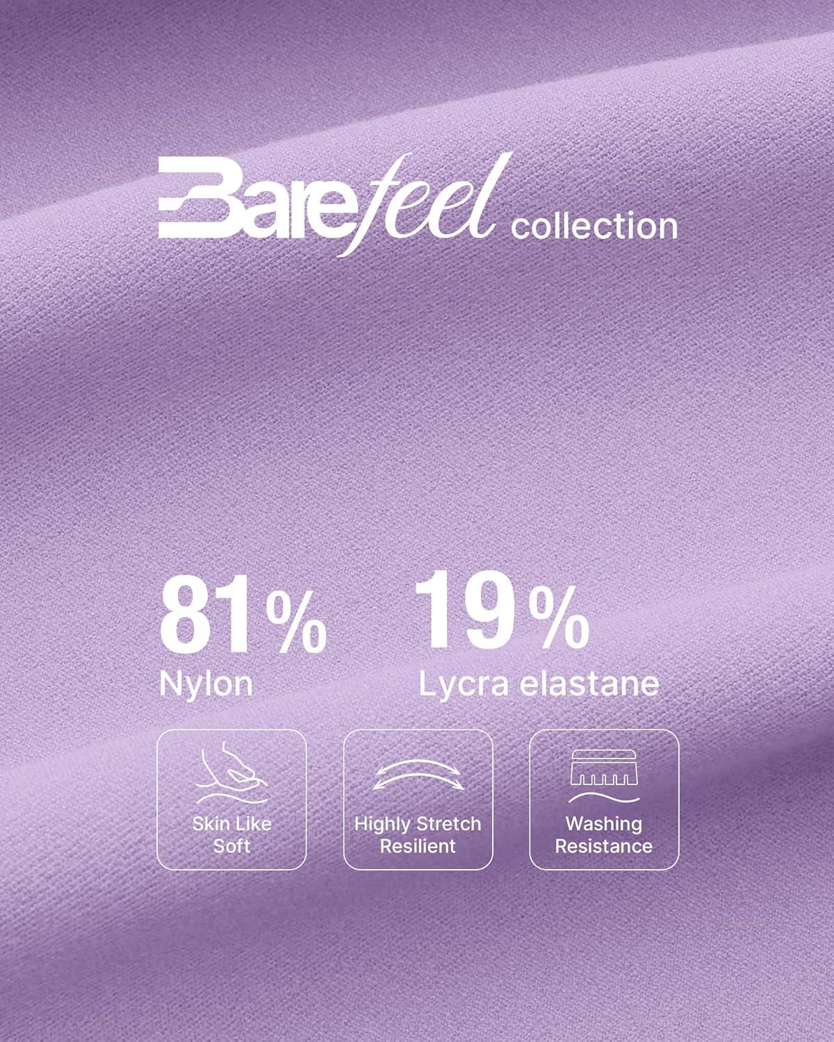 imageG4Free BareFeel Maternity Tennis Skirt with One Pocket Over The Belly Stretchy Pregnancy Workout Skorts Inner Shorts GolfLight Purple
