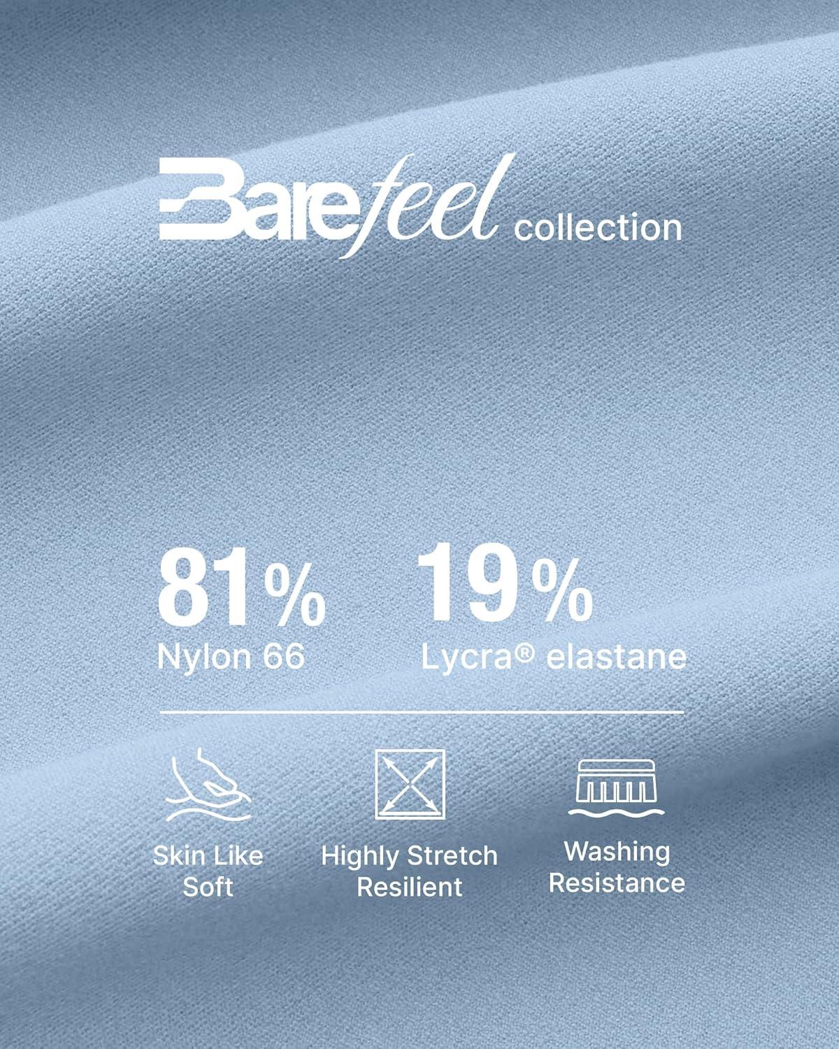imageG4Free Barefeel Built in Bra Workout Tops for Women Removable Pads Longline Sport Bras Racerback Athletic Tank Yoga GymLight Demin