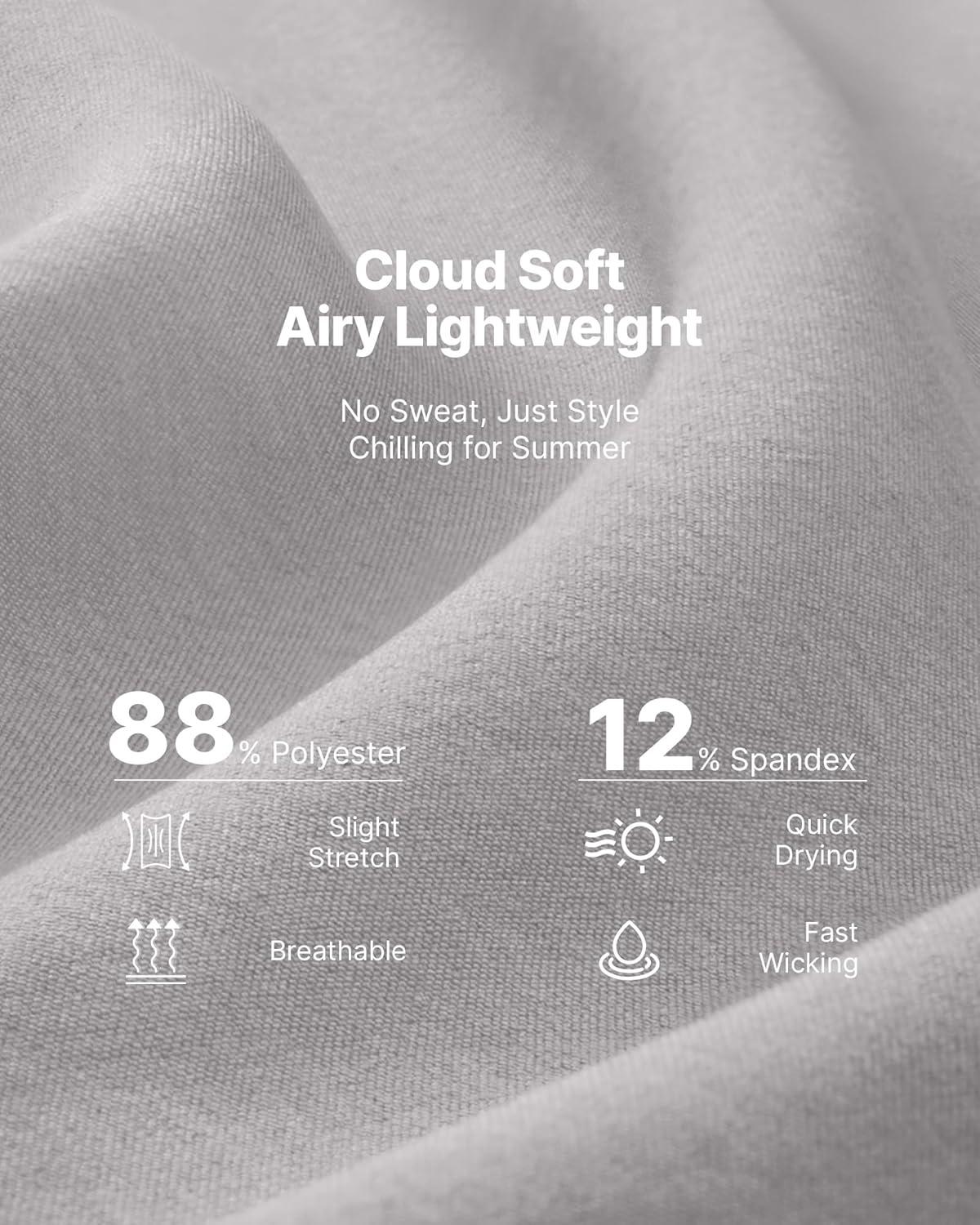 imageG4Free Lightweight Wide Leg Cargo Pants Women High Waisted Lounge Pants with 4 Pockets for Casual Travel Summer FallChrim Gray