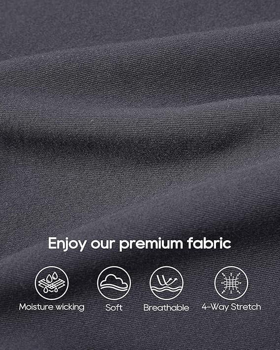 imageG4Free Wide Leg Pants for Women Yoga Pants High Waist Sweatpants with Pockets Stretch Lounge Pants Comfy WorkoutDark Grey