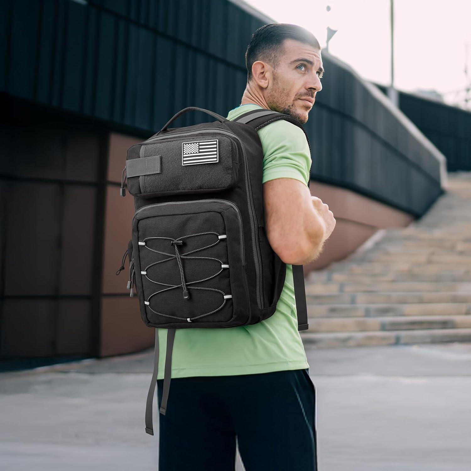 imagePickleball Backpack Fits 2 to 6 Paddles Large Pickleball Bag with Fence Hook for Men and Women Light GreyDark Grey