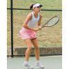imageG4Free 15quot20quot Tennis Skirts for Women Golf Skorts with Pockets High Waist Ruffle Athletic Skirt Inner Shorts15light Pink