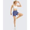 imageG4Free Athletic Shorts for Women Lightweight Running Shorts with Pockets 5quot Quick Dry Workout Shorts for Gym ExerciseDusky Purple