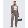 imageG4Free BareFeel High Stretch Wide Leg Pants for Women Soft Comfy Casual Yoga Pants with Pockets PetiteRegularTallTaupe