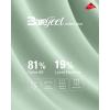 imageG4Free BareFeel High Stretch Yoga Pants Women Soft High Waisted Casual Wide Leg Pants with PocketsBean Green