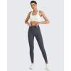imageG4Free BareFeel High Waisted ClassicSeamless Lounge Leggings Soft Workout Yoga Pants for Women with Pockets 20quot25quot27quot29quotDark Grayseamless