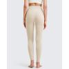 imageG4Free BareFeel High Waisted ClassicSeamless Lounge Leggings Soft Workout Yoga Pants for Women with Pockets 20quot25quot27quot29quotLight Khaki