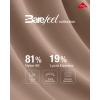imageG4Free BareFeel Maternity Dress Yoga Pants Over The Belly Stretchy Work Slack Pregnancy Wide Leg Lounge TrousersToffee