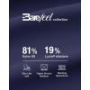imageG4Free Barefeel Biker Shorts Women Tummy Control High Waisted No Front Seam Workout Gym Shorts with Pockets 4quot 6quot 8quotRoyal Blue