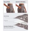 imageG4Free Breathable Ribbed Women Casual Wide Leg Pants with Pockets Lightweight High Waist Yoga Pants PetiteRegularTallTaupe