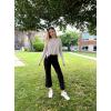 imageG4Free Flare Yoga Pants Women Ankle Casual Pants with Pockets Strechy Bootcut Wide Leg Dress Pants PetiteRegualrTallBlack