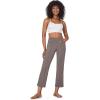 imageG4Free Flare Yoga Pants Women Ankle Casual Pants with Pockets Strechy Bootcut Wide Leg Dress Pants PetiteRegualrTallTaupe