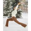 imageG4Free Fleece Lined Leggings Women Yoga Dress Pants with 4 Pockets Stretchy Work Pants Business Casual 29quot31quot33quotDark Coffee