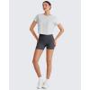 imageG4Free Lightbreeze Womens Workout Tops Batwing Sleeve Tees Loose Fit Athletic Gym Shirts Basic Yoga Tshirts Casual SummerGray