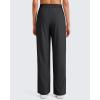 imageG4Free Lightweight Wide Leg Pants Women Trendy Flowy High Waisted Front Pleat Travel Pant Casual Lounge TrousersBlack