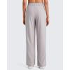 imageG4Free Lightweight Wide Leg Pants Women Trendy Flowy High Waisted Front Pleat Travel Pant Casual Lounge TrousersChrim Gray