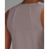 imageG4Free Lightweight Workout Tank Tops for Women Fast Dry Athletic Gym Crop Top Sleeveless Running ShirtsGray Lilac