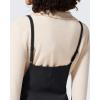 imageG4Free Maternity Jumpsuits Adjustable Strap Overalls Pregnancy Wide Leg Rompers with PocketsBlack