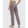 imageG4Free ShiftReady Ankle Womens Casual Pants with Pockets Tapered Leg Pleated High Waist Trousers for Work Casual TravelTaupe