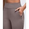 imageG4Free ShiftReady Women Dress Yoga Pants with Hidden Zipper Pockets High Waist Work Trousers PetiteRegularTallTaupe