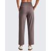 imageG4Free ShiftReady Womens Ankle Dress Yoga Pants with Pockets Stretchy Business Casual Slacks Work Trousers Travel PantTaupe