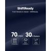imageG4Free ShiftReady Womens Wide Leg Dress Yoga Pants with Pockets Two Front Pleated Casual Slack High Waist Work TrousersDark Navy