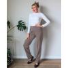 imageG4Free ShiftReady Yoga Pants Women High Waist Dress Work Pants with Pockets Straight Leg Business Casual Trousers 28quot30quot32quotTaupe