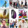 imageG4Free Sling Bag for Men Women Small Crossbody Backpack Lightweight Chest Shoulder Bags for Travel Outdoor and Sports BlackPurple