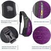 imageG4Free Sling Bag for Men Women Small Crossbody Backpack Lightweight Chest Shoulder Bags for Travel Outdoor and Sports BlackPurple