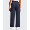 imageG4Free Smoofit Modal Soft 24quot26quot28quot Wide Leg Ankle Sweatpants for Women Elastic Waist 78 Length Golf Casual PantsDark Blue