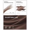 imageG4Free Smoofit Modal Soft Boxy Tee Shirts for Women Short Sleeve Drop Shoulder Crew Neck Basic Tops Casual LoungeCoffee Brown