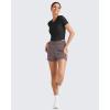 imageG4Free Smoofit Modal Soft Sweat Shorts for Women High Waist Athletic Shorts for Summer Casual Relaxed with PocketsTaupe