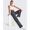 imageG4Free Smoofit Modal Soft Wide Leg Sweatpants for Women High Waist Drawstring Casual Lounge Pants with PocketsDeep Grey
