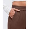 imageG4Free Smoofit Modal Soft Wide Leg Sweatpants for Women High Waisted Casual Lounge Travel Pants with PocketsDark Coffee