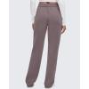 imageG4Free Smoofit Modal Soft Wide Leg Sweatpants for Women High Waisted Casual Lounge Travel Pants with PocketsTaupe