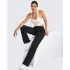 imageG4Free Smoofit Modal Soft Women Wide Leg Sweatpants Drawstring Casual Lounge Dress Pants with Pockets PetiteRegularTallBlack