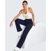 imageG4Free Smoofit Modal Soft Women Wide Leg Sweatpants Drawstring Casual Lounge Dress Pants with Pockets PetiteRegularTallDark Navy