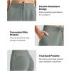imageG4Free Smoofit Modal Soft Women Wide Leg Sweatpants Drawstring Casual Lounge Dress Pants with Pockets PetiteRegularTallGrey Sage