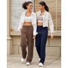 imageG4Free Smoofit Modal Soft Women Wide Leg Sweatpants with Pockets Yoga Pants Casual Lounge Trousers 25quot27quot29quot31quot33quotDark Blue