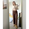 imageG4Free Smoofit Modal Soft Women Wide Leg Sweatpants with Pockets Yoga Pants Casual Lounge Trousers 25quot27quot29quot31quot33quotDark Coffee