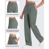 imageG4Free Smoofit Modal Soft Women Wide Leg Sweatpants with Pockets Yoga Pants Casual Lounge Trousers 25quot27quot29quot31quot33quotGrey Sage
