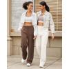 imageG4Free Smoofit Modal Soft Women Wide Leg Sweatpants with Pockets Yoga Pants Casual Lounge Trousers 25quot27quot29quot31quot33quotIvory