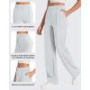 imageG4Free Smoofit Modal Soft Women Wide Leg Sweatpants with Pockets Yoga Pants Casual Lounge Trousers 25quot27quot29quot31quot33quotLight Gray