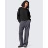 imageG4Free Smoofit Modal Soft Womens Sweatshirts Long Sleeve Crewneck Pullover Loose Fit Casual TopsBlack