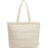 imageG4Free Tote Bag for Women Puffer Casual Shoulder Bag with Cup Holder and Laptop Compartment for Travel Work GymBeige